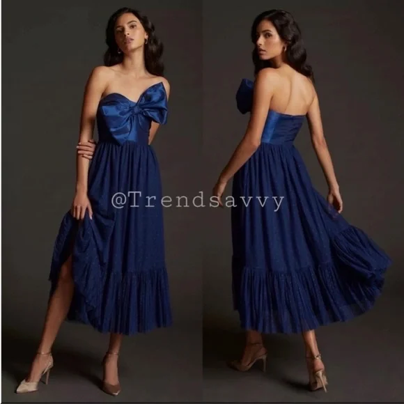 hutch tulle bow top dress